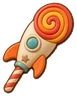 SEOCANDY.ai lollipop rocket logo
